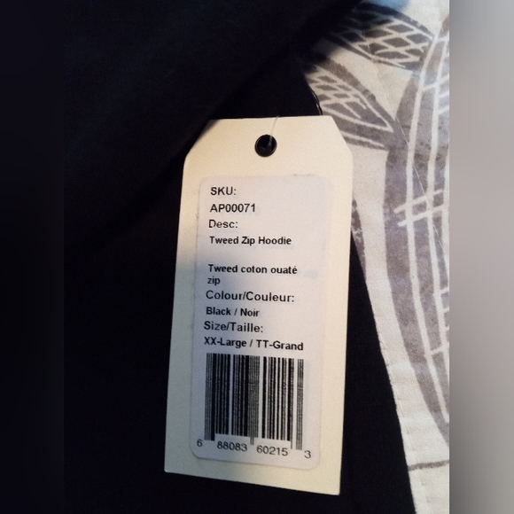 NWT Tweed Unisex Hoodie - Picture 9 of 9